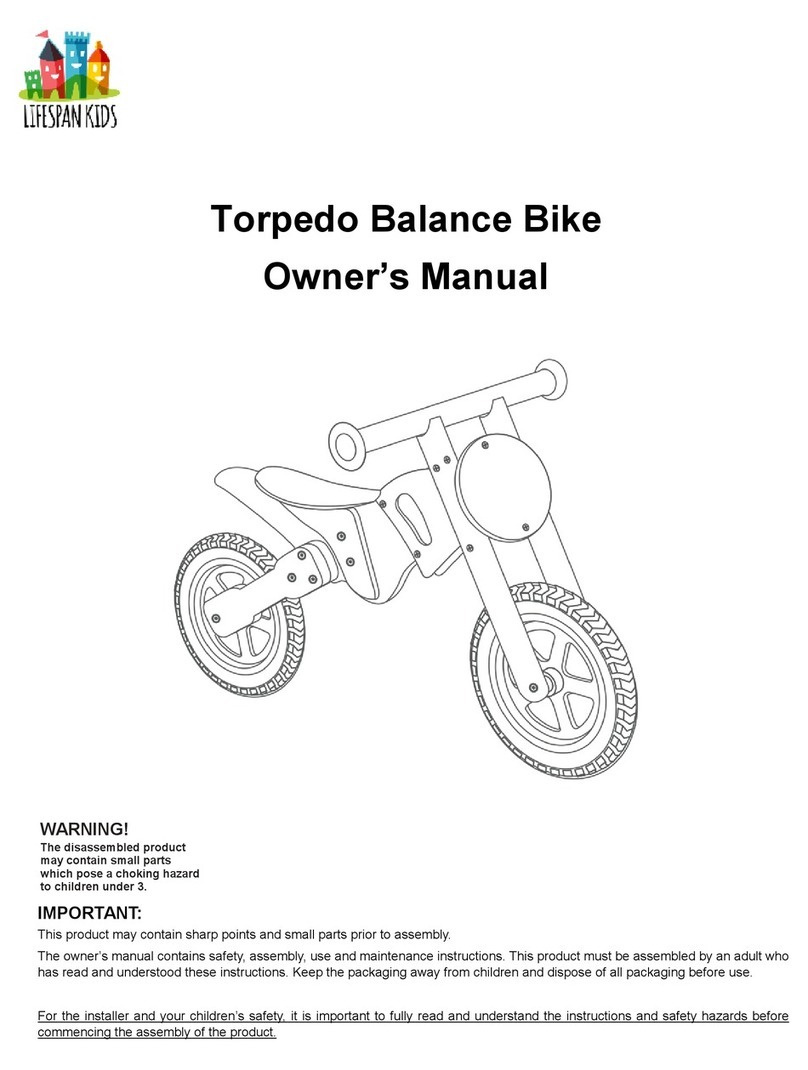 LifeSpan Kids Torpedo owner's manual