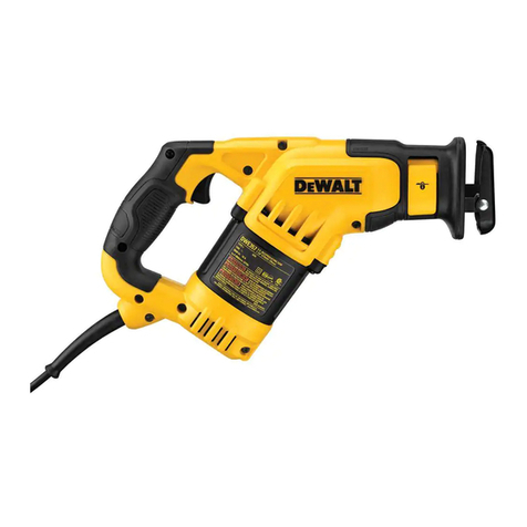 DeWalt DWE357 User manual