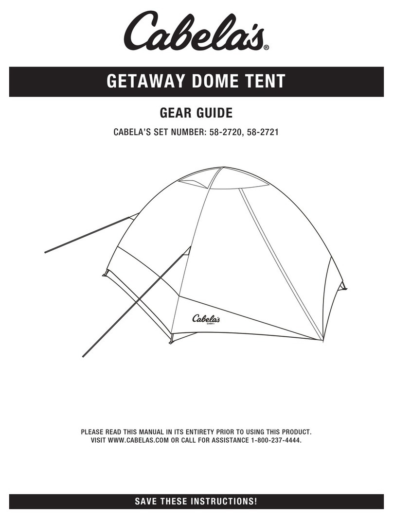 Cabela's 58-2720 GEAR GUIDE
