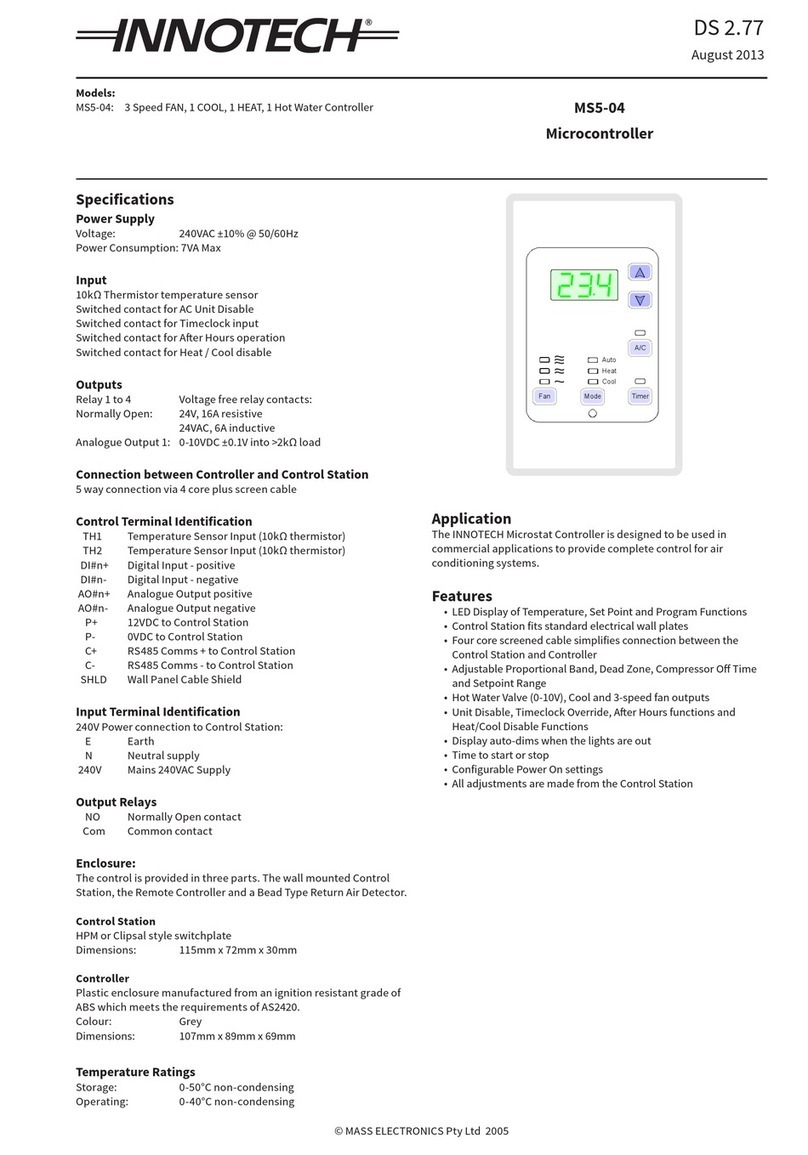 Innotech MS5-04 manual