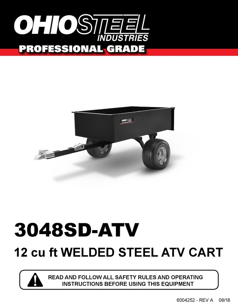 Ohio Steel 3048SD-ATV User manual Ohio Steel 3048SD-ATV User manual