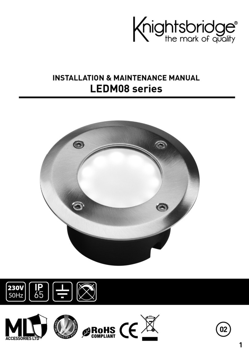 Knightsbridge LEDM08 Series Instruction Manual