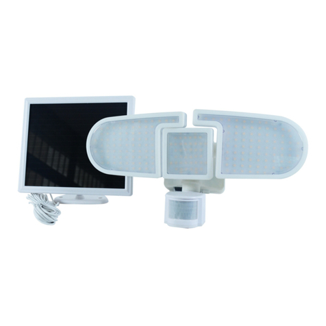 Nature Power Solar Security Light 1600 user manual