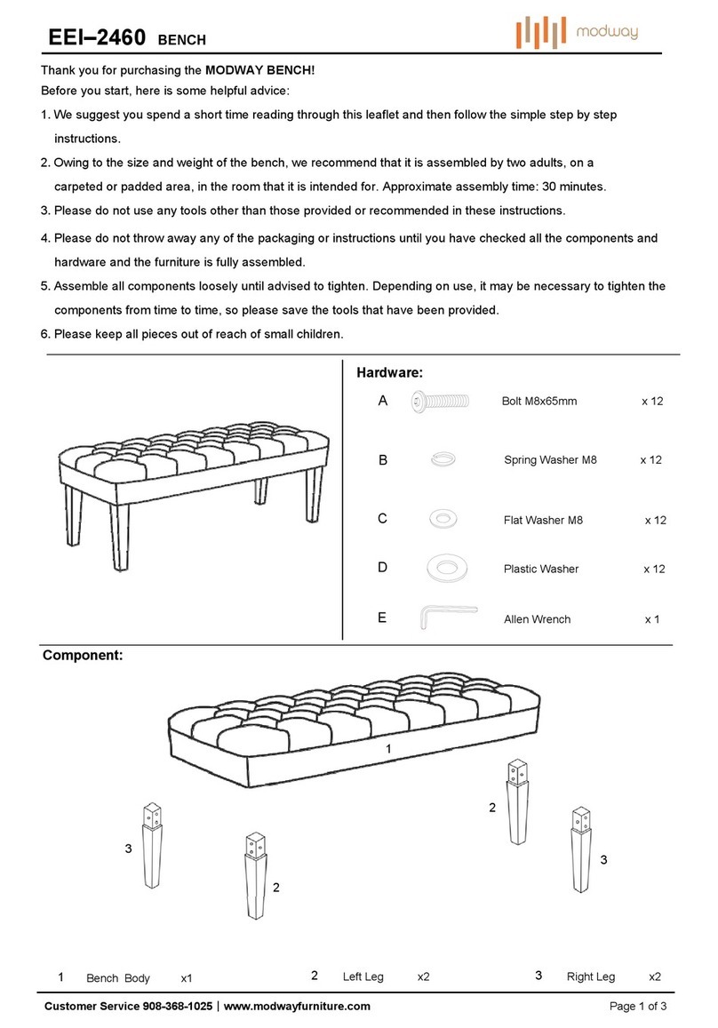 modway EEI–2460 User manual