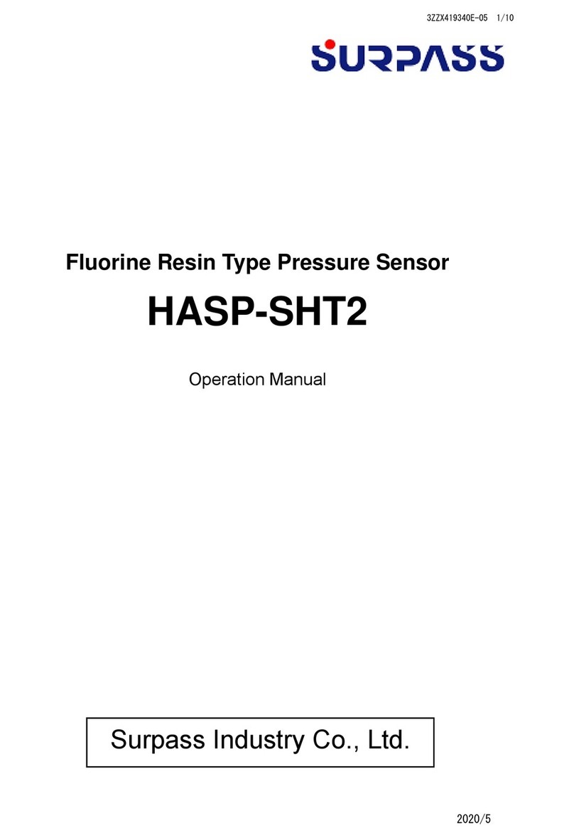 Surpass HASP-SHT2 Operation manual
