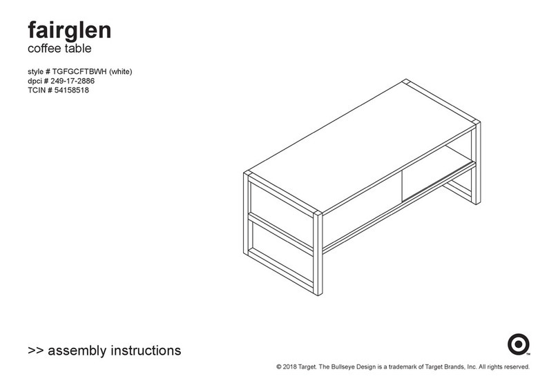 Target fairglen TGFGCFTBWH Assembly instructions