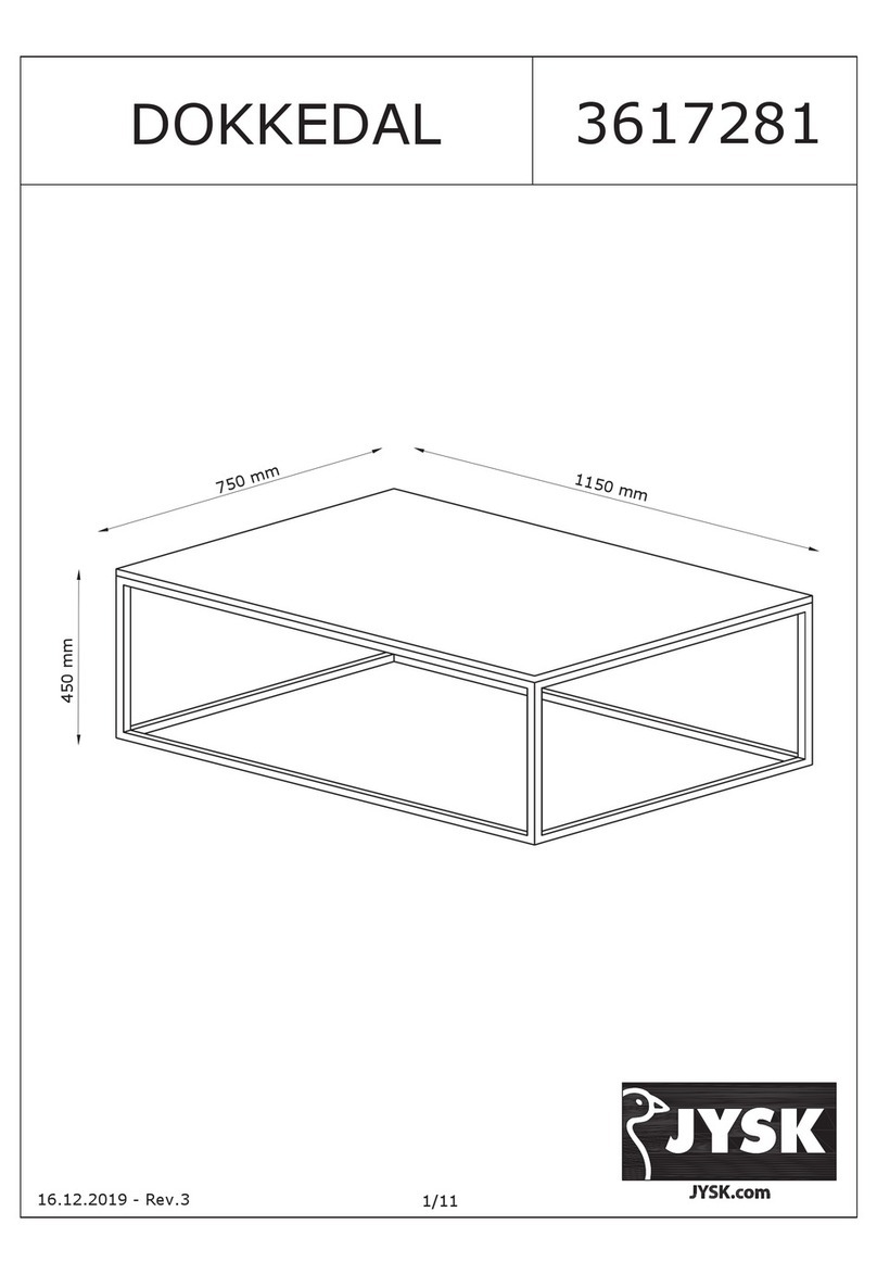 Jysk DOKKEDAL manual