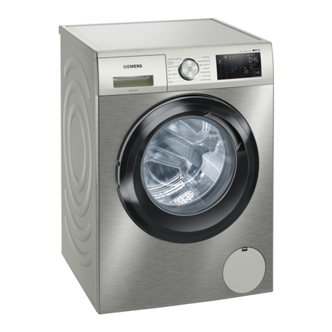 Siemens WM14UPHXES User manual