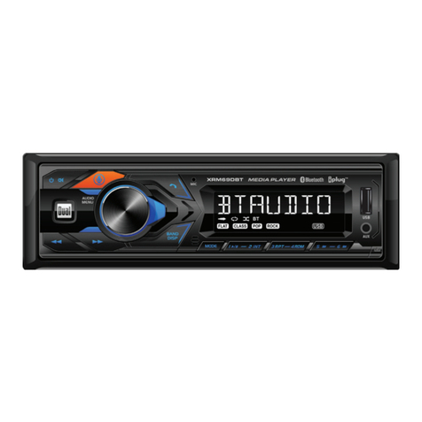 Dual XRM69DBT Operating instructions