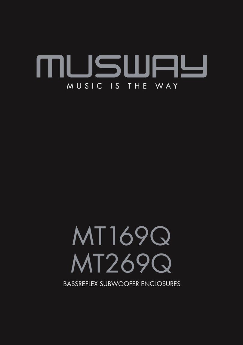 Musway MT169Q manual