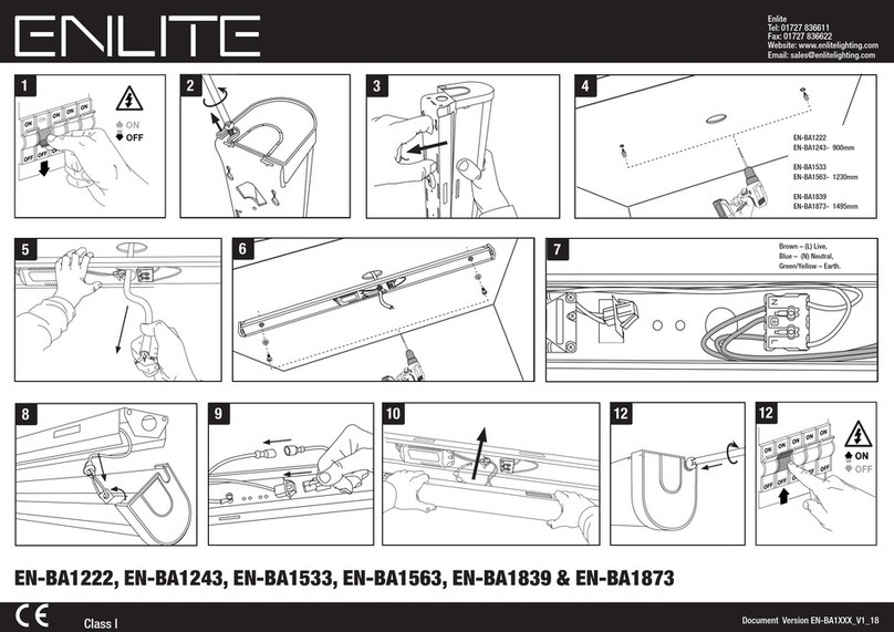 Enlite EN-BA1222 installation instructions
