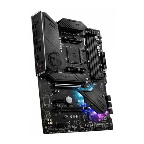 MSI MPG B550 GAMING CARBON WIFI quick start