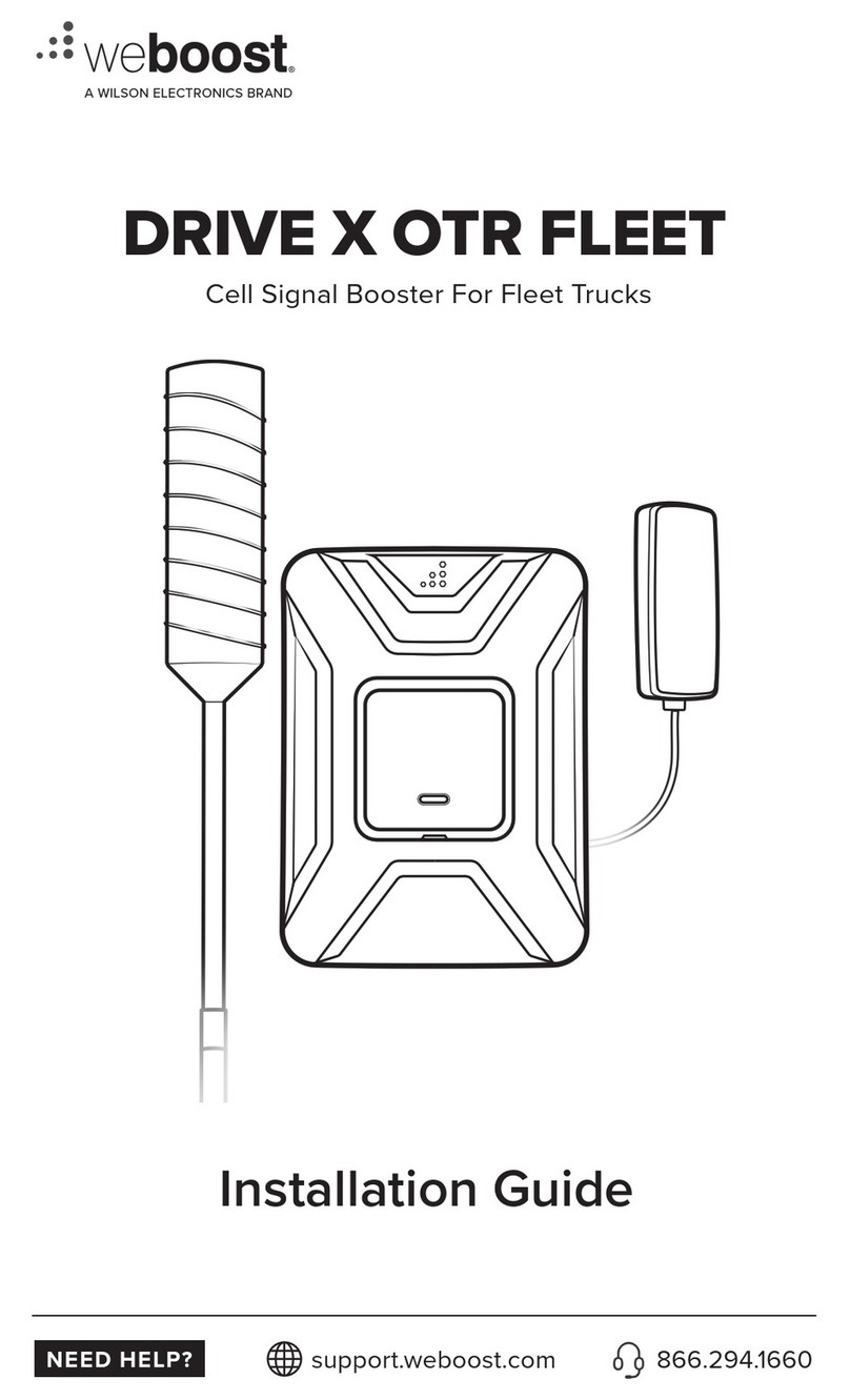 weBoost DRIVE X OTR FLEET installation guide