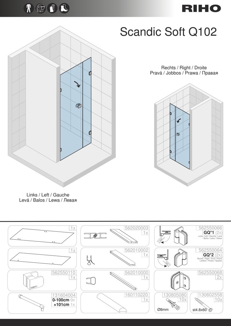 RIHO Scandic Soft Q102 manual