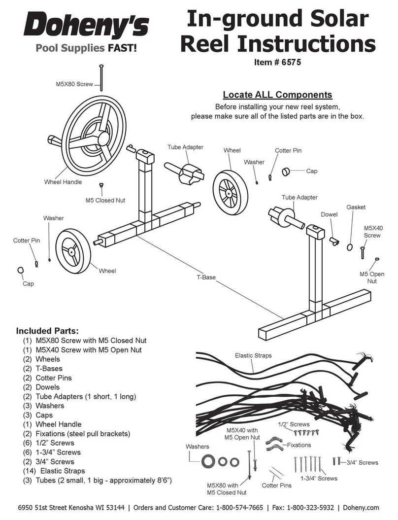 Doheny's 6575 User manual
