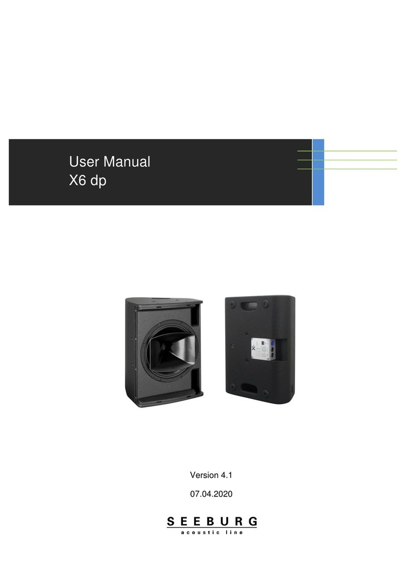 Seeburg X6 dp user manual