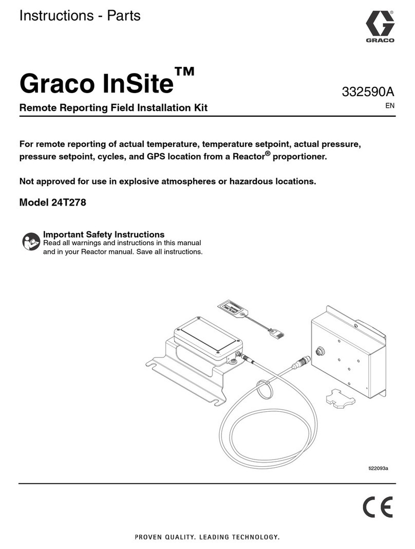 Graco InSite 24T278 Instructions - parts Graco InSite 24T278 Instructions - parts