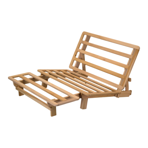 kd frames KD Lounger Twin User manual