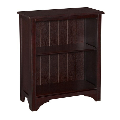Allen + Roth 2TIER FOLDING LOREN SHELF EFC-BS13-003 User manual