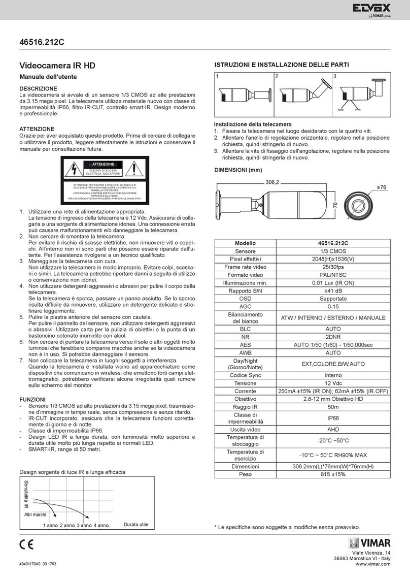Vimar Elvox 46516.212C User manual