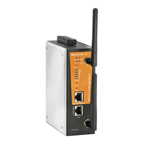 Weidmuller IE-WL-VL-AP-BR-CL user manual
