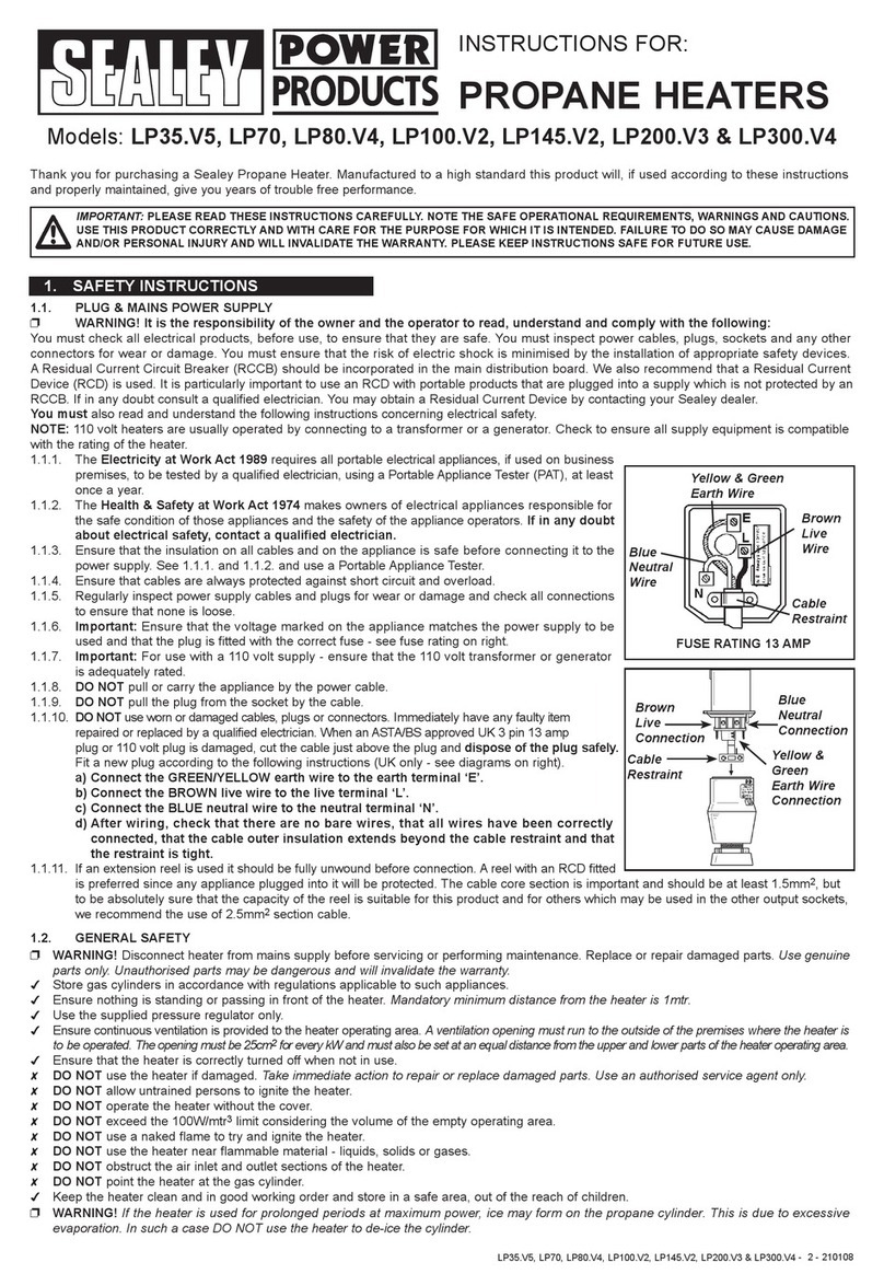 Sealey LP35.V5 instructions