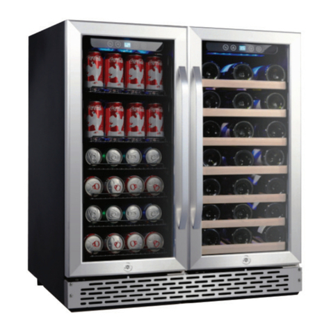 Bordeaux BEWC-66 Operation and storage manual