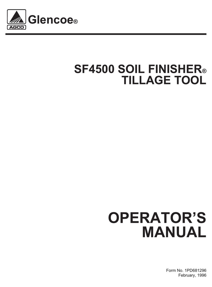 AGCO Glencoe SF4500 Operator's manual