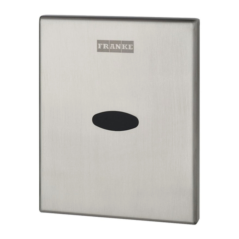Franke PRTR0014 User manual Franke PRTR0014 User manual