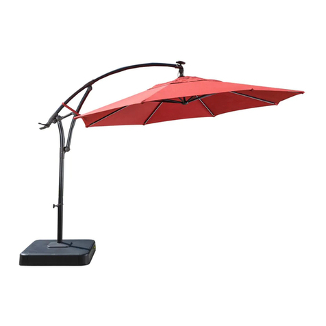 HAMPTON BAY UXM05205A-Red Use and care guide