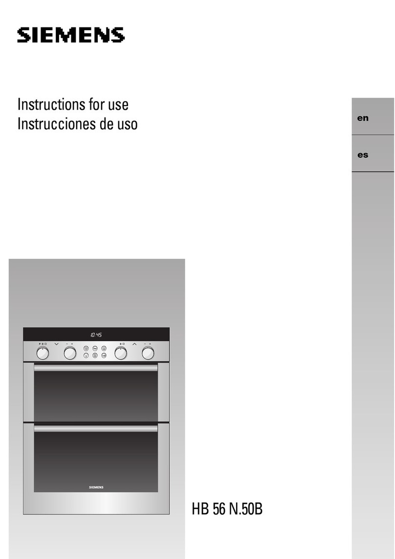 Siemens HB 56 N.50B User manual