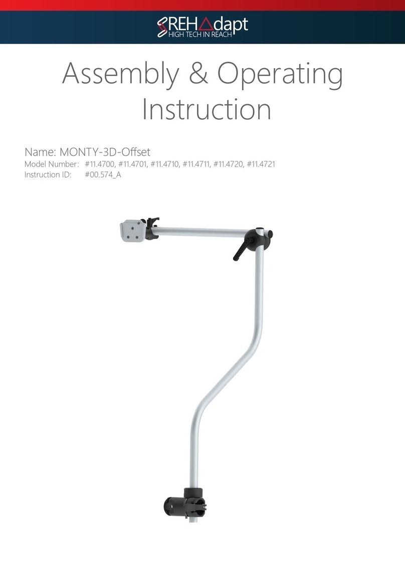 Rehadapt MONTY-3D-Offset User manual Rehadapt MONTY-3D-Offset User manual