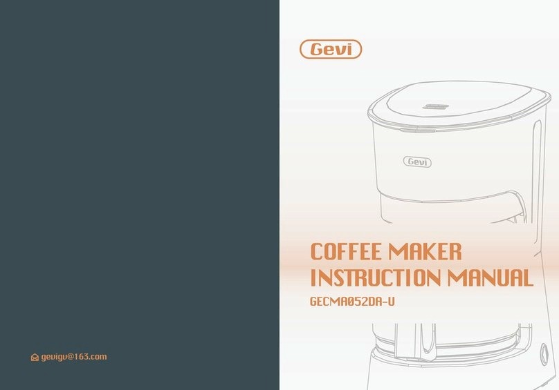 Gevi GECMA052DA-U instruction manual