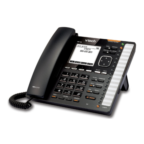 V-tech ErisTerminal SIP Deskset VSP736 User manual