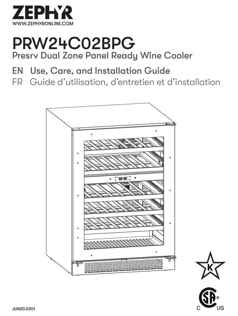 Zephyr PRW24C02BPG Installation guide
