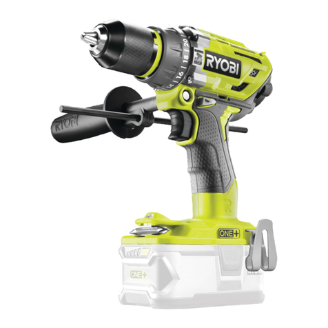 Ryobi R18PD7 Original instructions