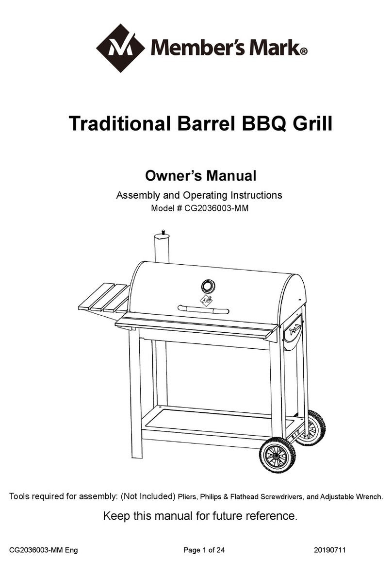 Members Mark CG2036003-MM owner's manual Members Mark CG2036003-MM owner's manual