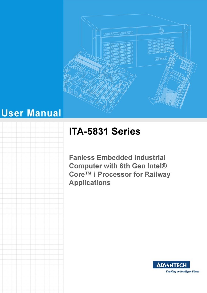 Advantech ITA-5831 Series user manual
