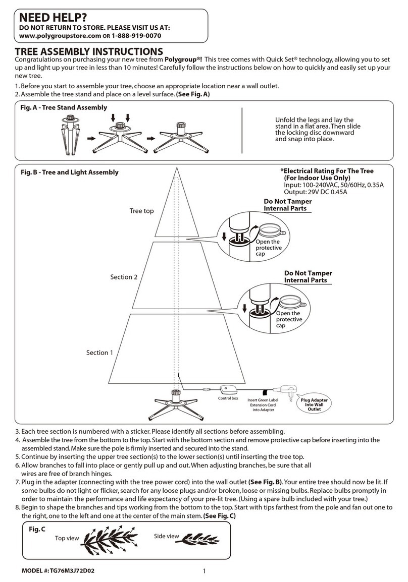 Polygroup TG76M3J72D02 User manual