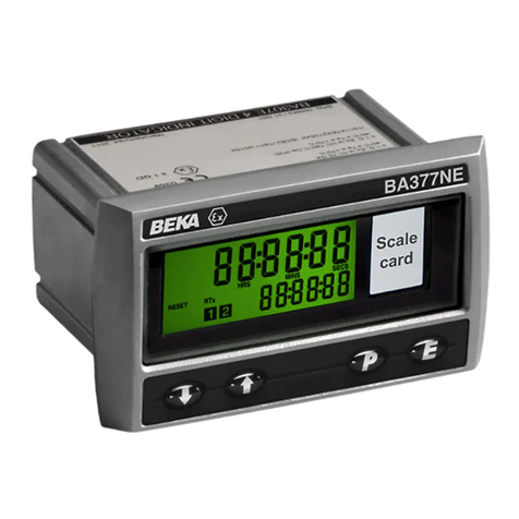 BEKA BA377NE User manual
