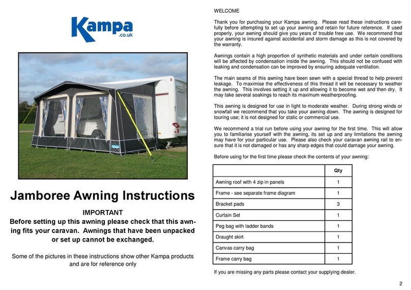 Kampa Jamboree instructions