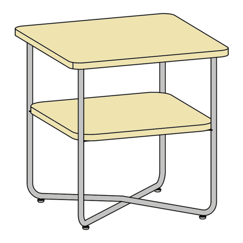 MoDRN Scandi Minimal Soren HYN-SNSDTB-WH Assembly instructions