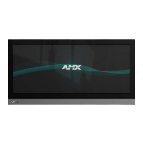 AMX Modero MXT-2000XL-PAN User manual