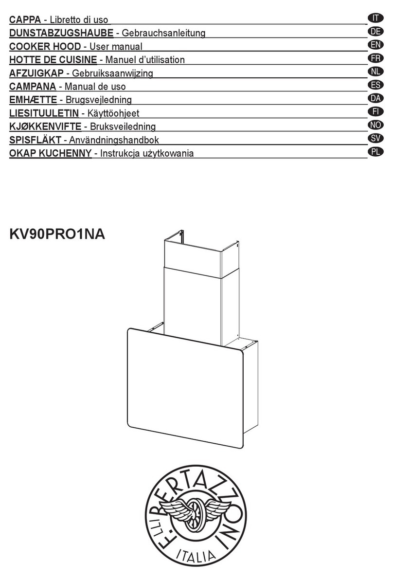Bertazzoni KV90PRO1NA user manual