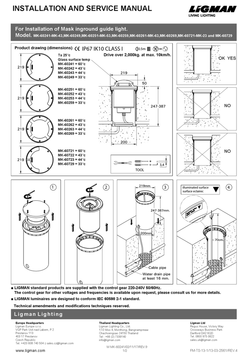 LIGMAN MK-60241-MK-43 Installation and service manual LIGMAN MK-60241-MK-43 Installation and service manual