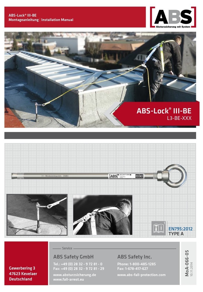 ABS ABS-Lock III-BE installation manual ABS ABS-Lock III-BE installation manual