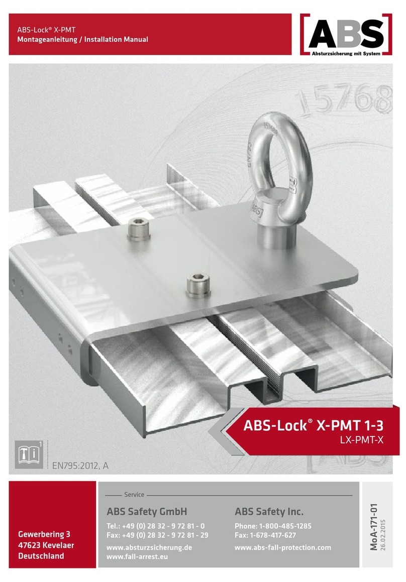 ABS ABS-Lock X-PMT Series User manual ABS ABS-Lock X-PMT Series User manual