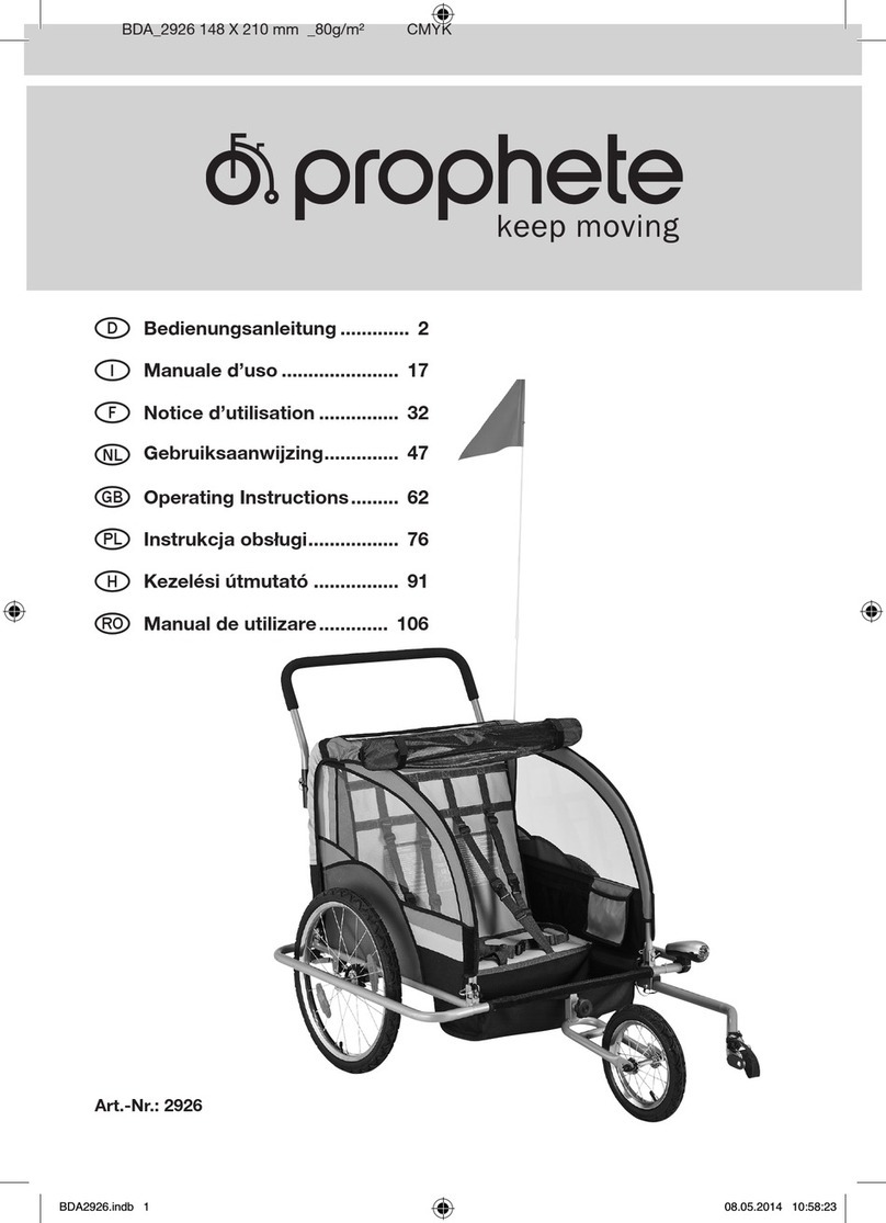 Prophete 2926 operating instructions