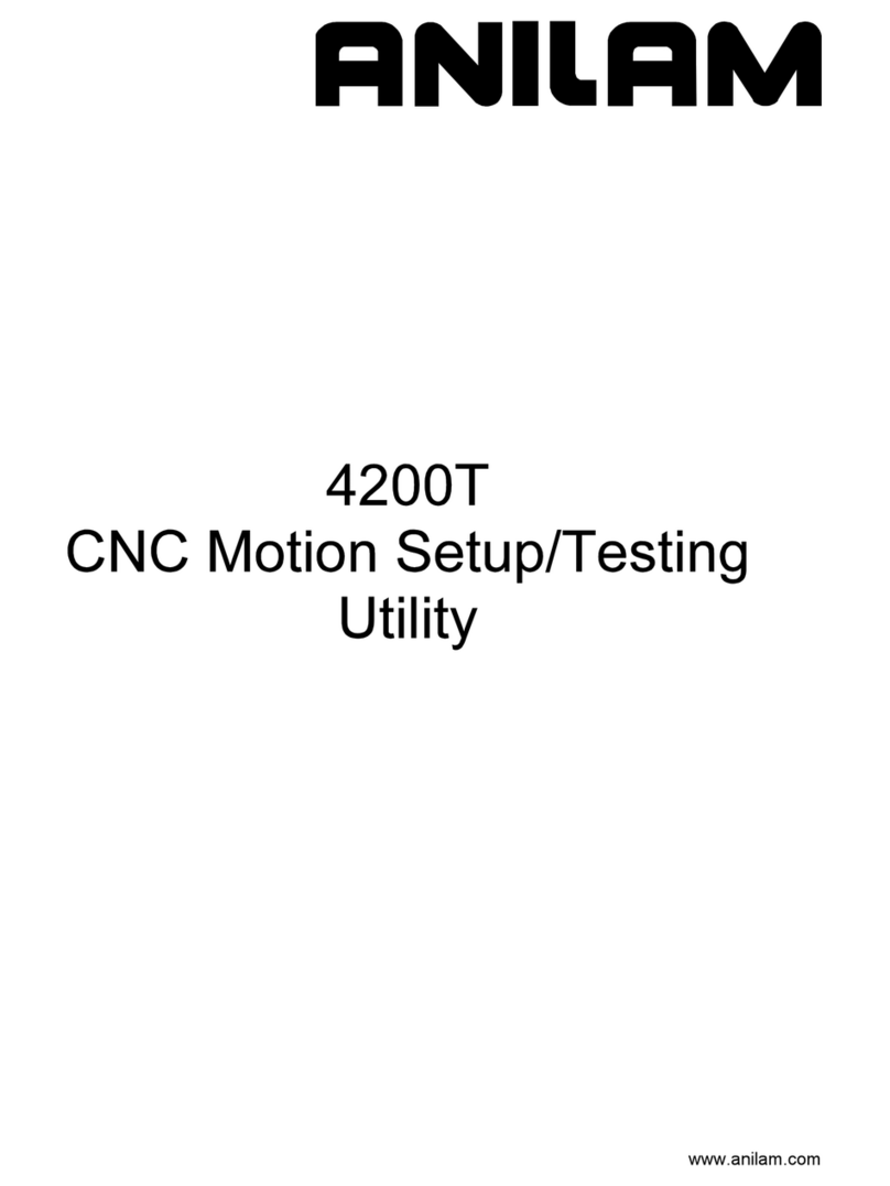 Anilam 4200T CNC User manual