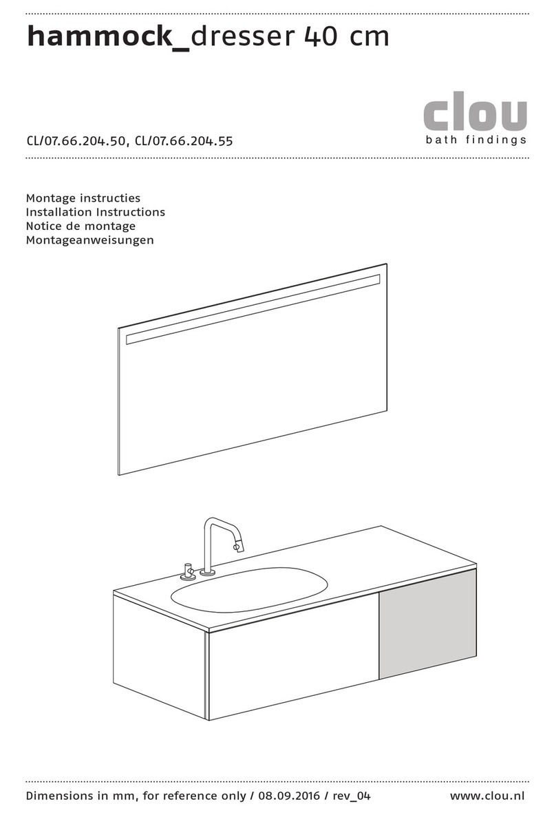 Clou hammock CL/07.66.204.50 User manual